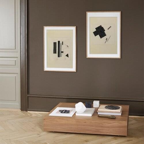 Suprematism Artist Kazimir Malevich Retro Poster Abstract Minimalist Print Canvas Painting Wall Art Picture Living Room Decor