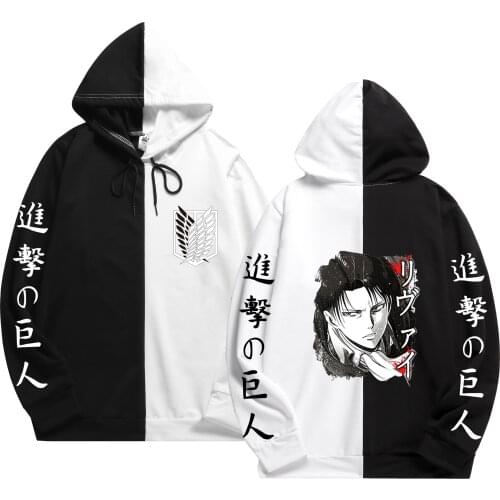 Anime Attack on Titan Hoodie Fashion Pullovers summer Hoodies Print Sweatshirts Sweatshirt Double Color Pullover Thin Clothing
