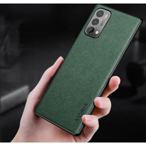 Slim Leather Shockproof Phone Case for Oneplus Nord N200 CE N10 5G N100 Nord2 Hard PC Protective Cover for One Plus 9R 9 8 Pro