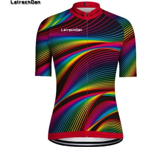 SPTGRVO LairschDan women cycling jersey top short sleeve biking clothing wear summer breathable maillot ciclismo bicycle shirts