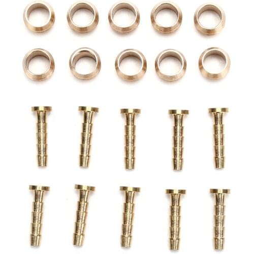 10Pairs Bicycle Brake hose MTB Hydraulic disc brake Connect Insert for shimano BH59 Hydraulic disc brake cable