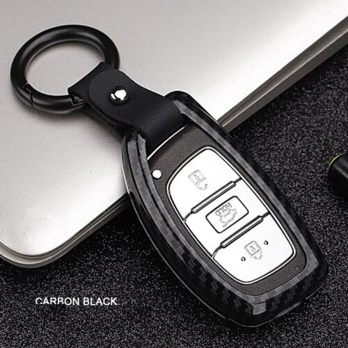 Zinc alloy key case car key cover for Hyundai i10 i20 i30 HB20 IX25 IX35 IX45 high quality smart key Car styling