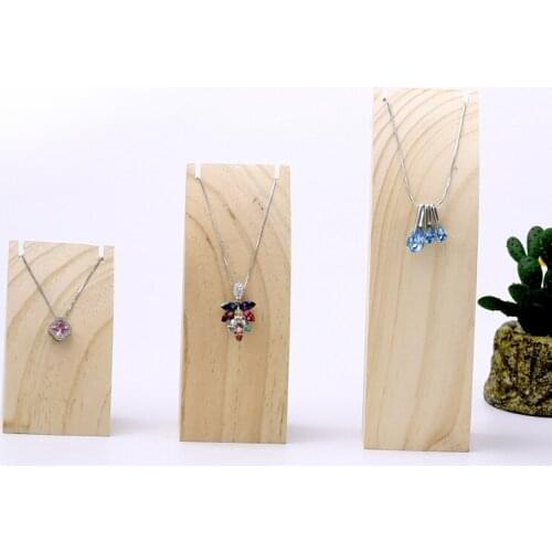 Wood Necklace Display Holder Necklace Display Bust Jewelry Display Holder
