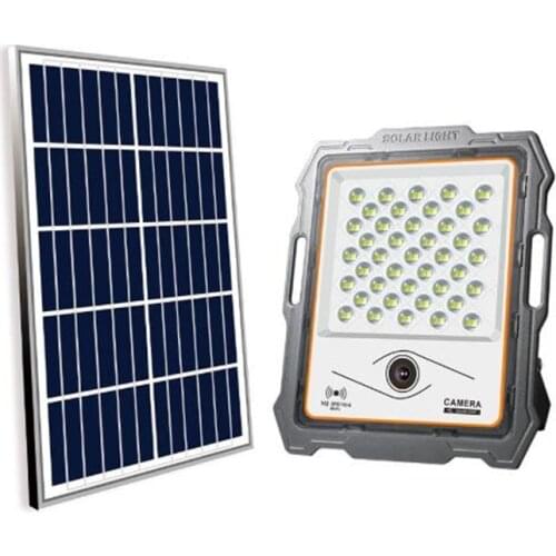 HD 1080P Solar WiFi IP Security Camera Outdoor Garden Solar Flood Light PIR Alarm CCTV Camera Waterproof IP66 with 32G SD card