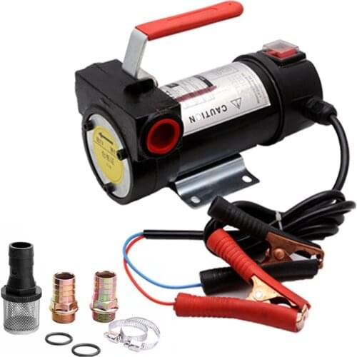 KKMOON 550W 12V Small Electric Oil Pumps Portable D-iesel K-erosene Oil Pumps Pure Copper Motor Household Utility Refueling Tool