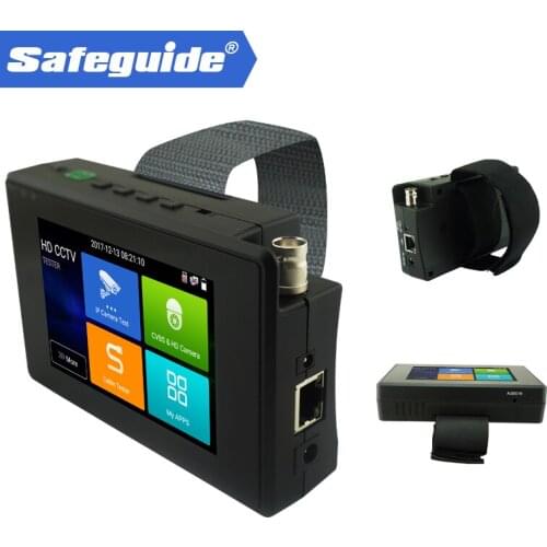 New wrist IP Analog CVI TVI AHD camera cctv tester with POE Power Output IPC-1800ADH Plus