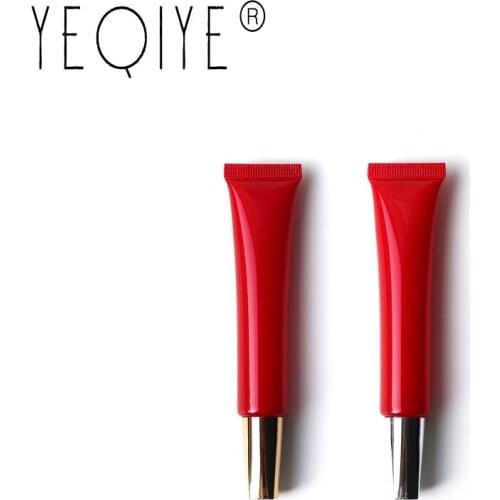 【30PCS】 20ml Empty Bottle 20g Makeup Eye Cream Massage Essential Oil Container Cosmetic Tube Red Bottle With Inner Plug