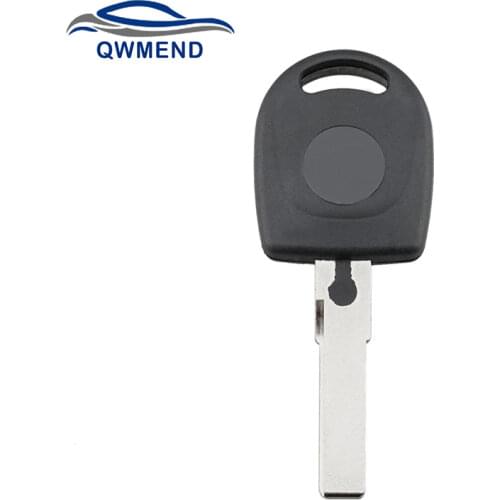 BHKEY 1X 10X 20X Blank Car Remote Key Shell Fob For Volkswagen B5 Passat Transponder Key HU66 Blade No Chip
