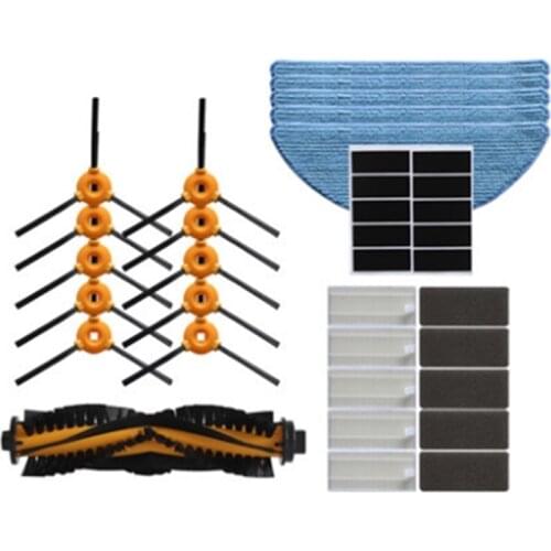 Robot HEPA Filter Side Brush Main Roll Brush Mop Cloth Rags for Yeedi K600 K700 Robotic Vacuum Cleaner Spare Parts Accessories