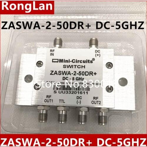 [SA] Mini-Circuits ZASWA-2-50DR+ DC-5GHZ PIN SPDT Switch SMA
