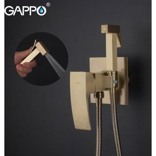 GAPPO Bidet Faucets antique bronze style bidet shower wall mounted bidet toilet hand held bidet shower wc portable sprayer