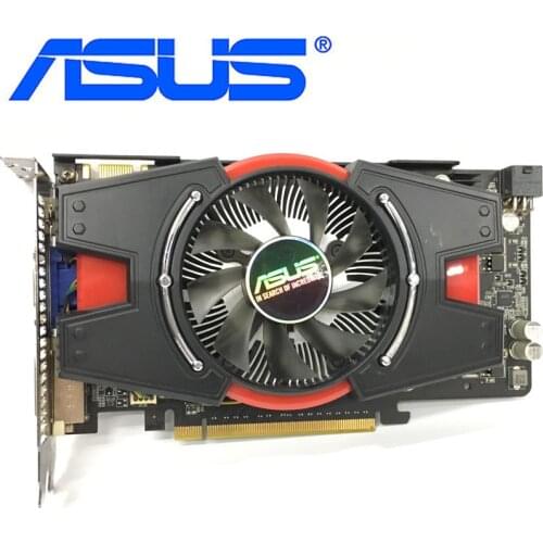 ASUS Graphics Card GTX 550 Ti 1GB 192Bit GDDR5 Video Cards for nVIDIA Geforce GTX 550Ti Used VGA Cards Equivalent GTX650