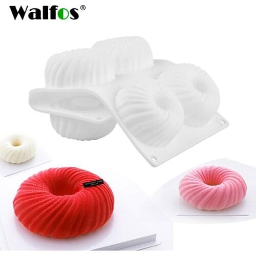 Walfos Half Sphere Silicone Soap Molds Bakeware Cake Decorating Tools Pudding Chocolate Fondant Mould Ball Shape Biscuit Tools