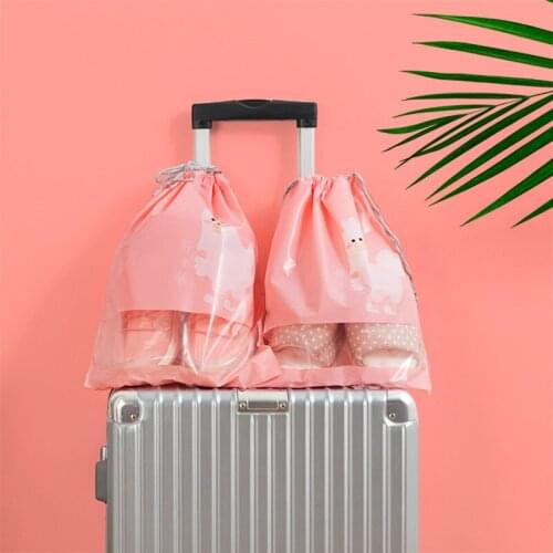 Portable Shoe Bag Shoes Travel Pouch Waterproof Shoes Storage Organizer Bag Clothing Bags Closet Underwear Shoes Sorting Bag