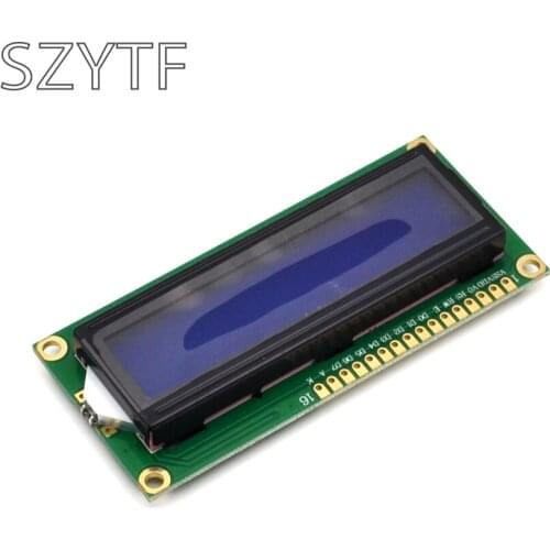 LCD 1602 Blue screen 5V Character LCD Display Module Blue Blacklight 16X2