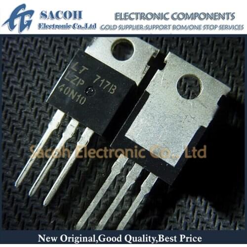 10Pcs LZP40N10 or SSS40N10 40N10 TO-220/TO-220F 40A 100V Low Voltage MOSFET Transistor