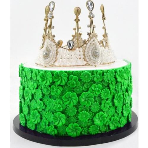 2020 New arrival different flowers texture fondant cake silicone mold flower kitchen baking tools for decorating cake mould