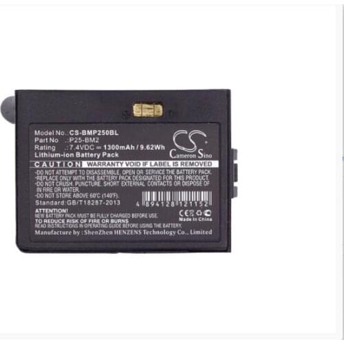 Cameron Sino 1300mAh battery for BLUE Bamboo P25 P25i P25i-M P25MFI P25-BM2 Payment Terminal Battery
