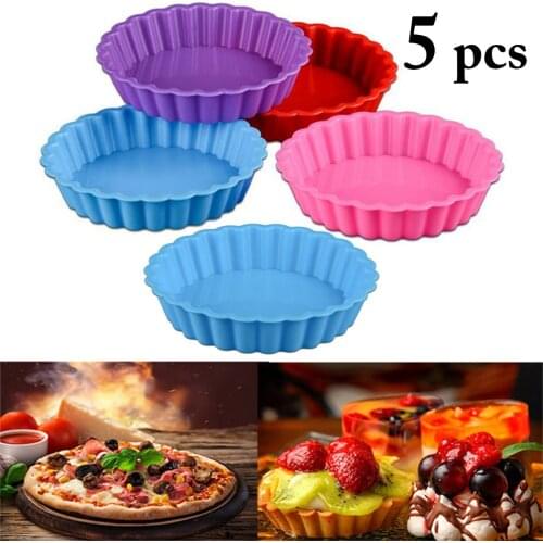 Non-Stick Pizza Pan Tray Cake Mold Bread Mold For Kitchen Fondant Cake Decoration Baking Tools Cupcake Mould Cake Mold