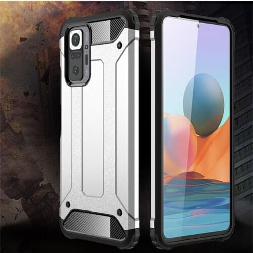 For Xiaomi Redmi Note 10 Pro Case For Redmi Note 10 Pro Cover Armor Shockproof PC Protective Phone Bumper For Redmi Note 10 Pro