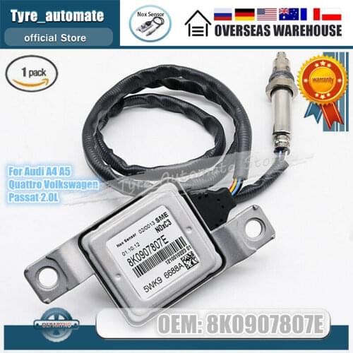 NOX Sensor for Audi A4 A5 Quattro Volkswagen Passat 2.0L 10-17 Diesel 8K0907807E