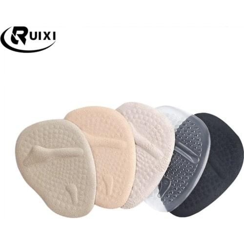 Elastic Gel Forefoot Silicone Shoe Pad Foot Support Cushions Sore Pain Insole Foot Soft Pain Relief for Women Forefoot Insoles