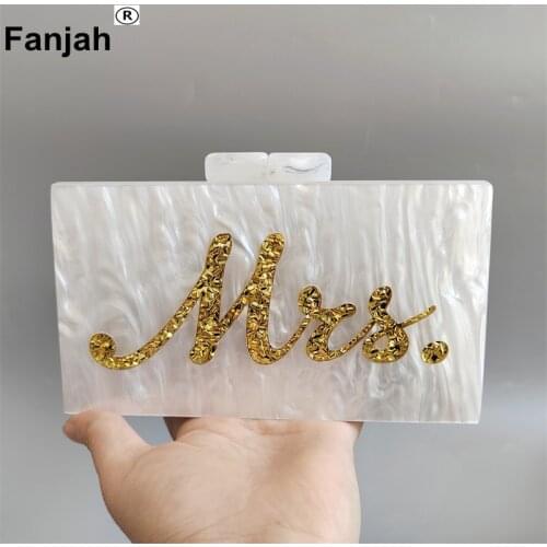 Fanjah Women's Gold Clutches