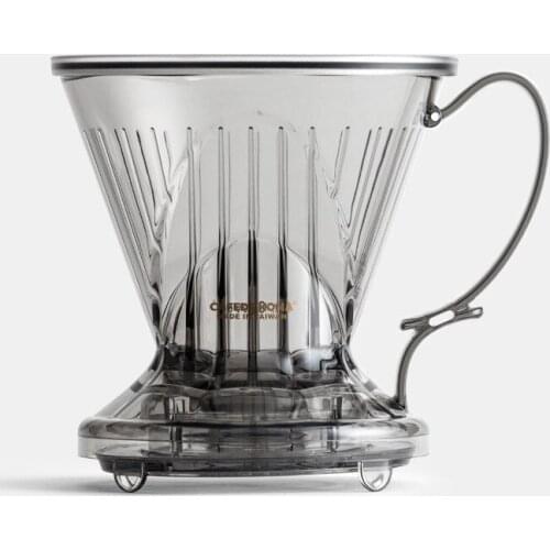 Clever Coffee Dripper 10oz Hand Drip Brewer Safe BPA Free Plastic Reusable for Travel Home Perfect for Pour Over Coffee ColdBrew