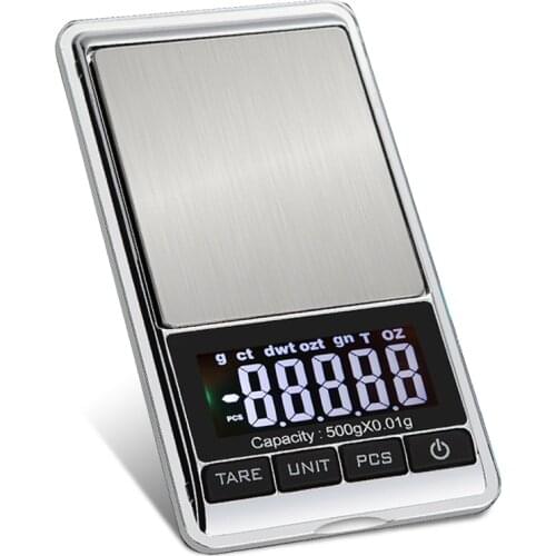 Mini Jewelry Pocket Scales High Precision Gold Diamond Accurate weight Balance Digital Electronic Scales