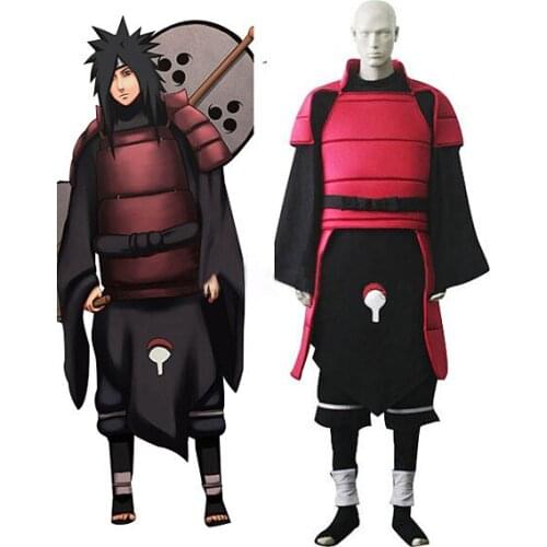 Madara Uchiha Cosplay Costume Custom Made Uchiha Costume Full Set