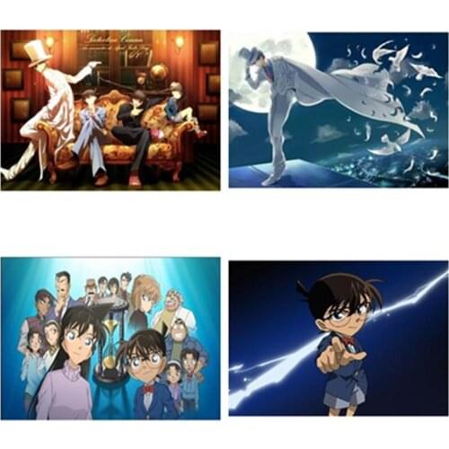 5D Diy Diamond Painting Kit Japan Comic Detective Conan Full Square Round Mosaic Cross Stitch Paint Home Decor Gift Kits XN1092