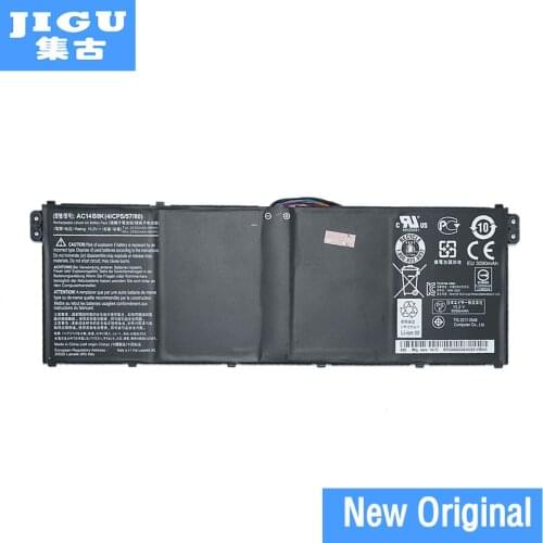 JIGU New Original 15.2V 48Wh Laptop Battery For Acer For Aspire V3 V3-371 V3-371-30FA AC14B8K