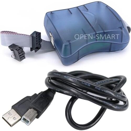 AVR ISP Programmer STK500 AVR ISP Compatible Double Header Interface Upload Booloader for Arduino, Burn Program for AVR