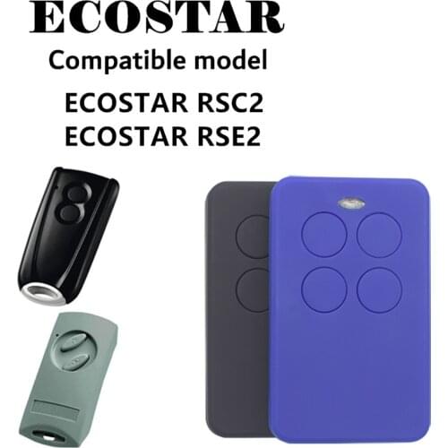 Hormann Ecostar RSE2 RSC2 garage door remote control 868mhz 433mhz transmitter gate control switch garage door