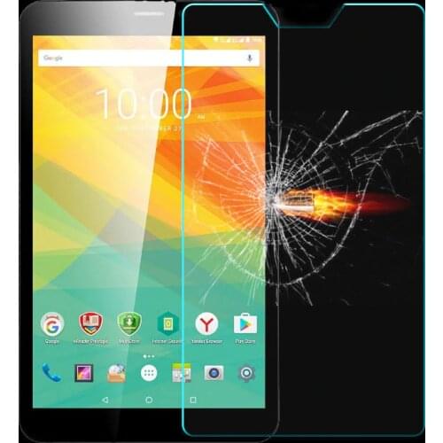 Myslc Universal Tempered Glass Film Screen Protector for Oysters T84Bi 4G/T84Ni 3G 8" inch Tablet+wipe