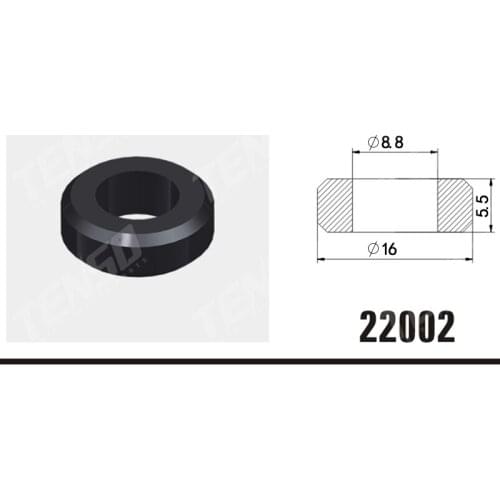 Universal Injector Viton rubber seals for auto parts rubber seals fuel injector replacement WDF22002