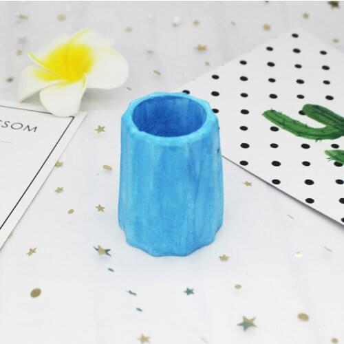 Vase Aromatic Plaster DIY Handmade Silicone Mold C1266