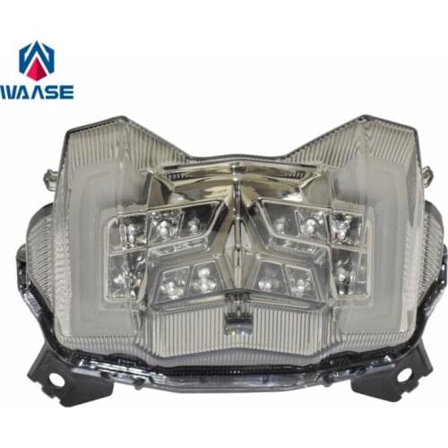 Waase Motorbike For Yamaha MT-09 FZ-09 MT09 2017 2018 2019 2020 E-Mark Rear Tail Light Brake Turn Signals Integrated LED Light