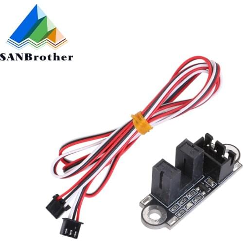 Optical Endstop 3D Printer Parts Optical Switch Sensor Photoelectric Light Control Limit endstop switch Module 1M Cable