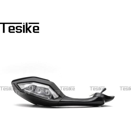 Motorcycle Mirror Rear View Mirrors LED Refit For Yamaha R6 2017 2018 2019 R1 2015-2017 R 6 1