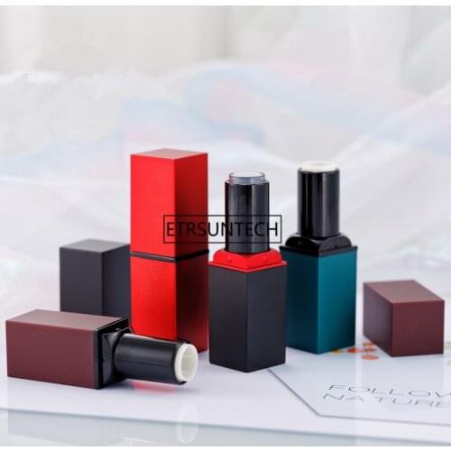 100pcs 12.1mm Diy Lip Balm Tubes Homemade Lip Stick Beauty Lipstick Balm Containers Empty Cosmetic tube F2228