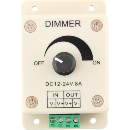 2017 1Pc Quanlity 12V 8A PIR Sensor LED Strip Light lamps Switch Dimmer Brightness Controller Newest