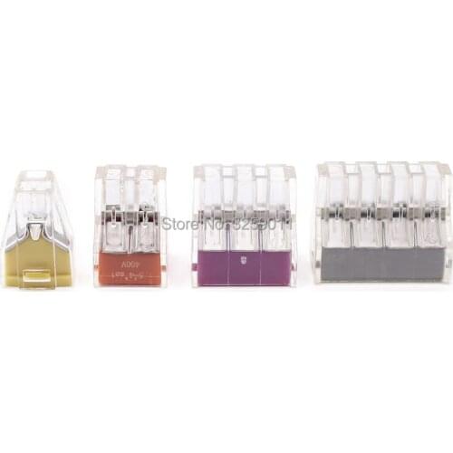 75PCS suyep Push Wire Connector 18-12 AWG Terminal Block Wall-Nut Assortment Pack PCT-10X/773-10X kit