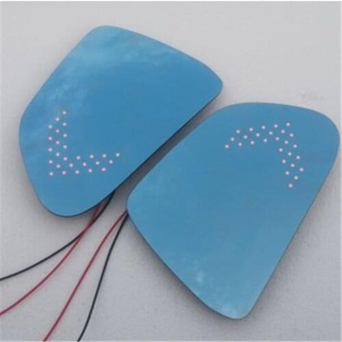 Anti-glare Led Rearview Heated Wing Side Mirror Glass for Tesla Model 3 2017-2020