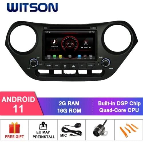WITSON Android 10.0 2GB RAM 16GB FLASH Car DVD GPS Navigation For HYUNDAI I10 2016 DVD Car Player