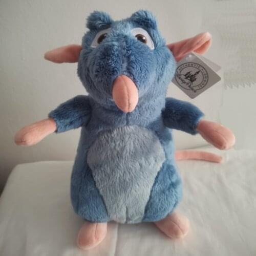 Free Shipping Disney Sitting 26cm Ratatouille Remy Mouse Plush Toy Soft Stuffed Animals Kids Doll For Boy Gifts