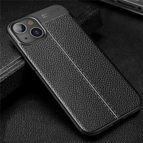 For iPhone 13 Case For iPhone 13 Cover Cases Shockproof Pattern PU Leather Soft Silicone Protective Phone Bumper For iPhone 13