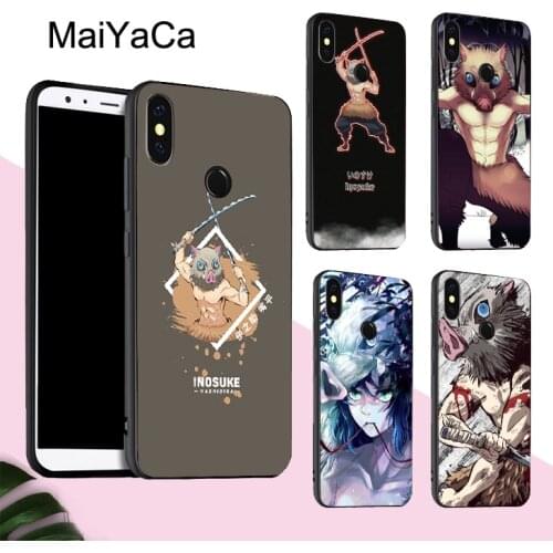 MaiYaCa Inosuke Kimetsu no yaiba Case For Redmi Note 9 8 Pro 7 8T 9S 9C For POCO X3 F1 Funda For Mi 9 9T Pro Note 10 Lite