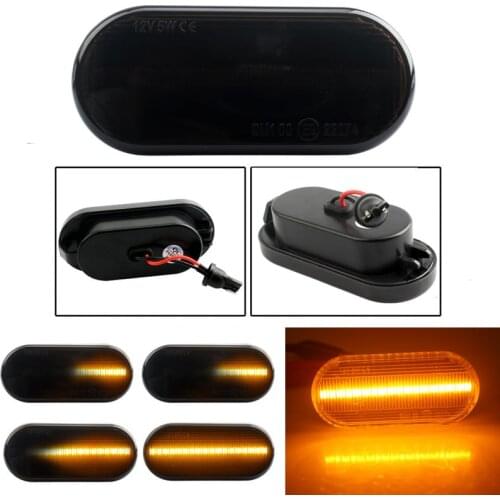 Dynamic LED Side Marker Signal Light Indicator Lamp For SEAT Leon 1P Ibiza Mk3 6L Mk4 6J Toledo Exeo Sedan Exeo Sedan Exeo ST