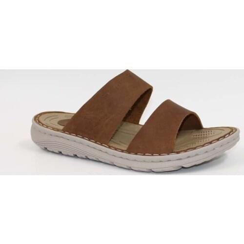 Mens leather slippersGenuine leather sandals for menComfortable slippersClassic Slippers Mens Style